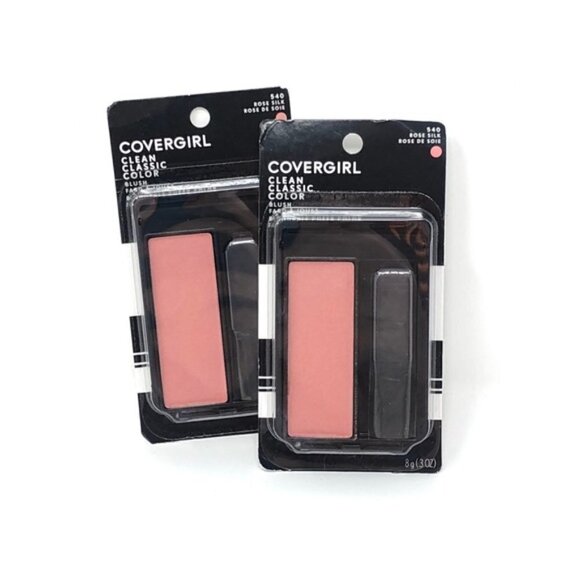 🌺 Covergirl Classic Color Blush, Rose Silk 540 x2 - Picture 1 of 4